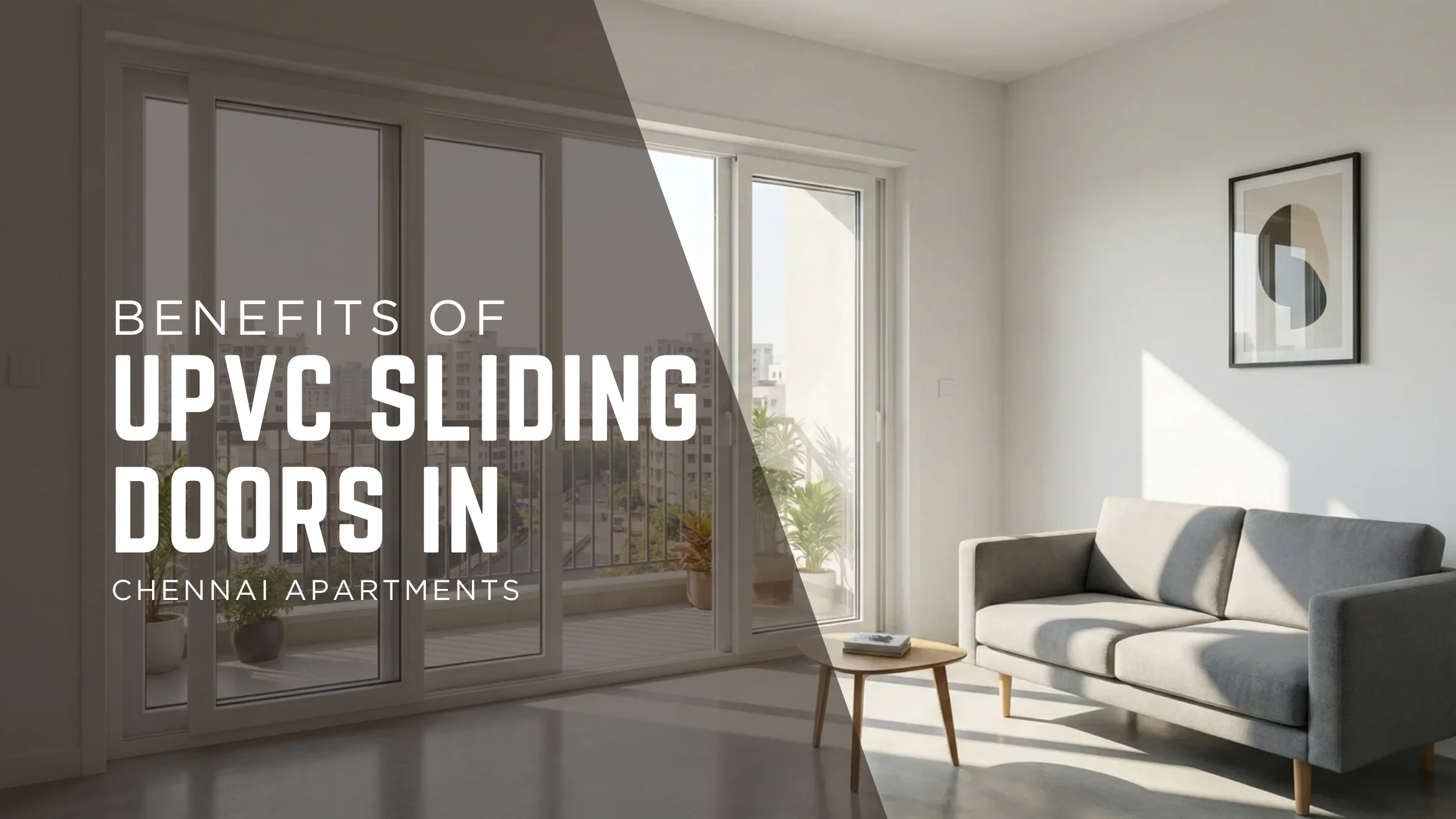 Benefits of uPVC Sliding Doors in Chennai Apartments – Comfort, Space & Style