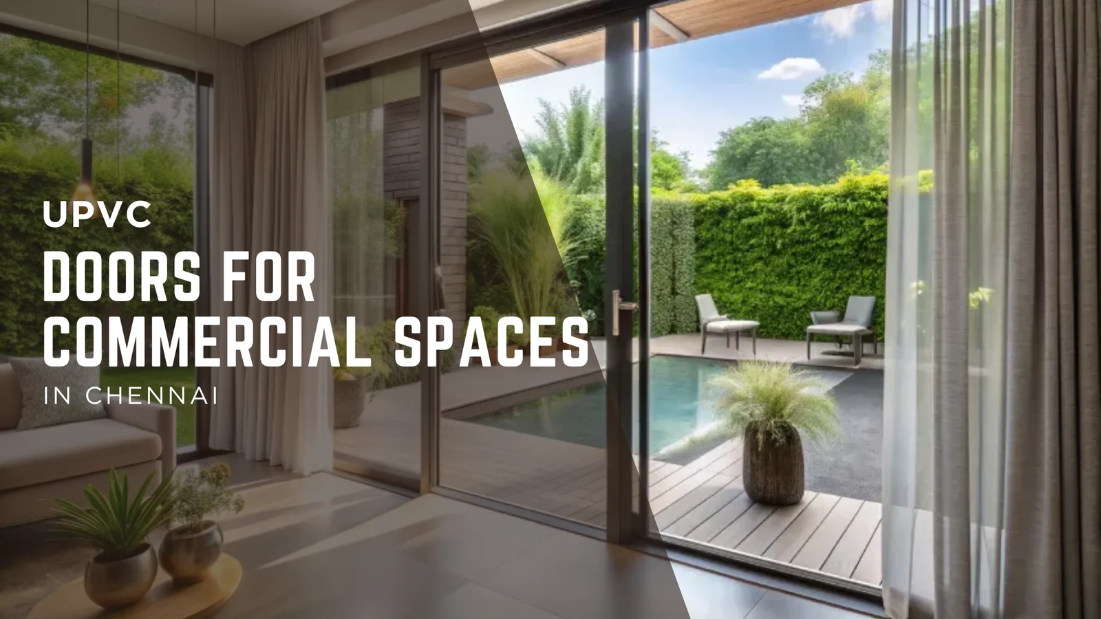 uPVC Casement Doors – Strong, Safe, and Elegantly Designed