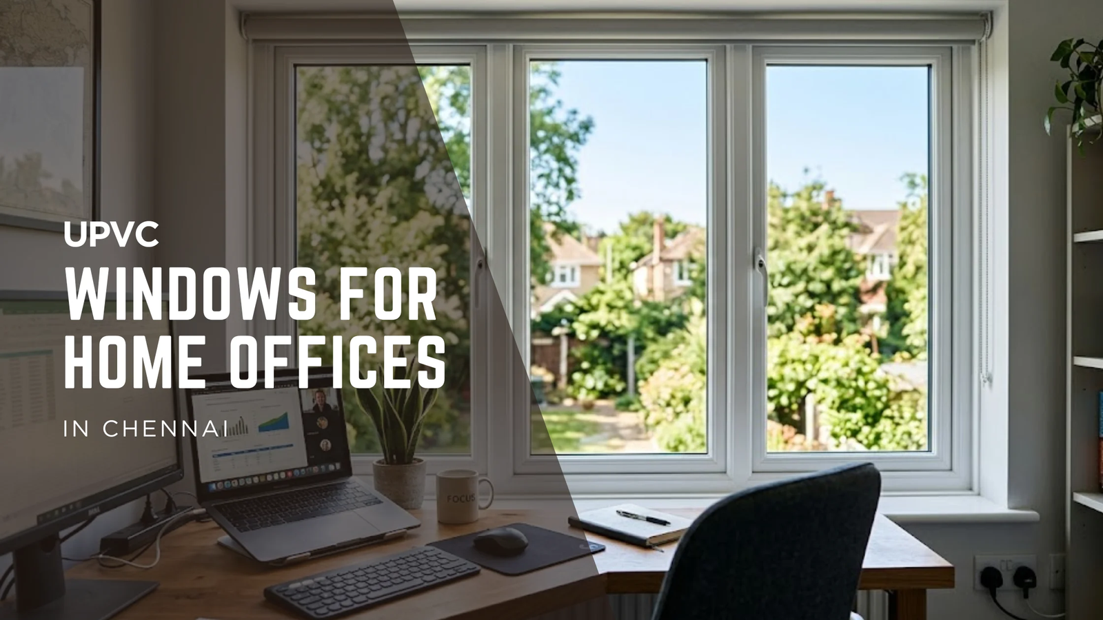 uPVC Windows for Home Offices in Chennai – Stay Cool, Quiet & Productive